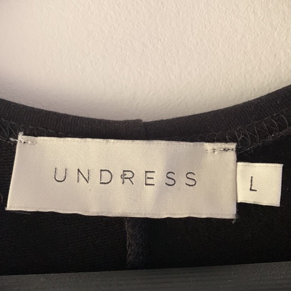 Undress. Black midi dress. Size L. - Picture 4 of 6
